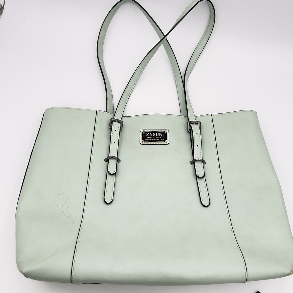 Michael Kors Charlotte Large Women's Tote Handbag - Vista Blue (35F0SCFT3L)